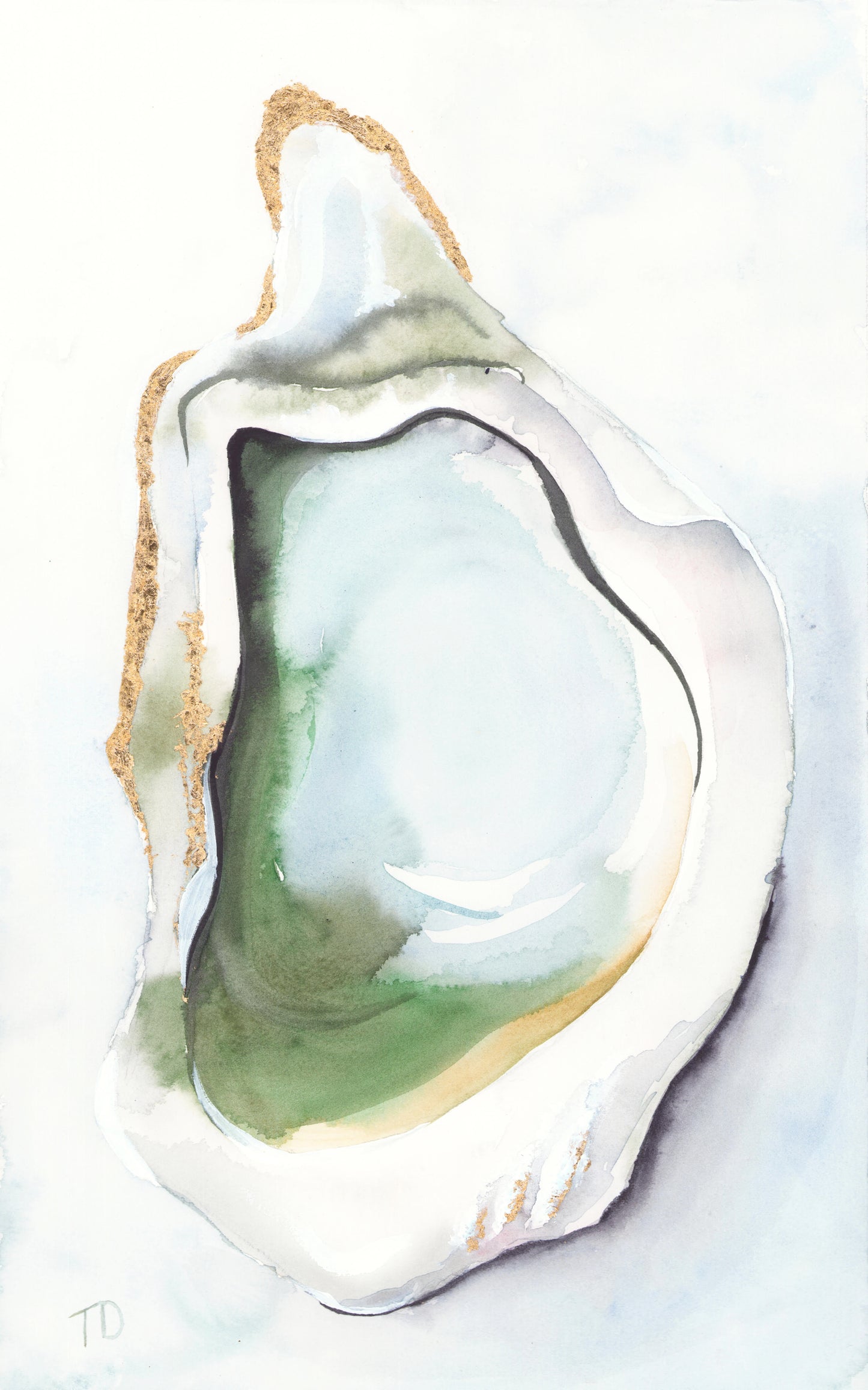 The Gilded Oyster | Luxury Print