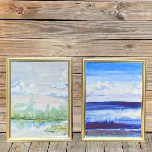 Fine Art Original | Foggy Morning on the Sound