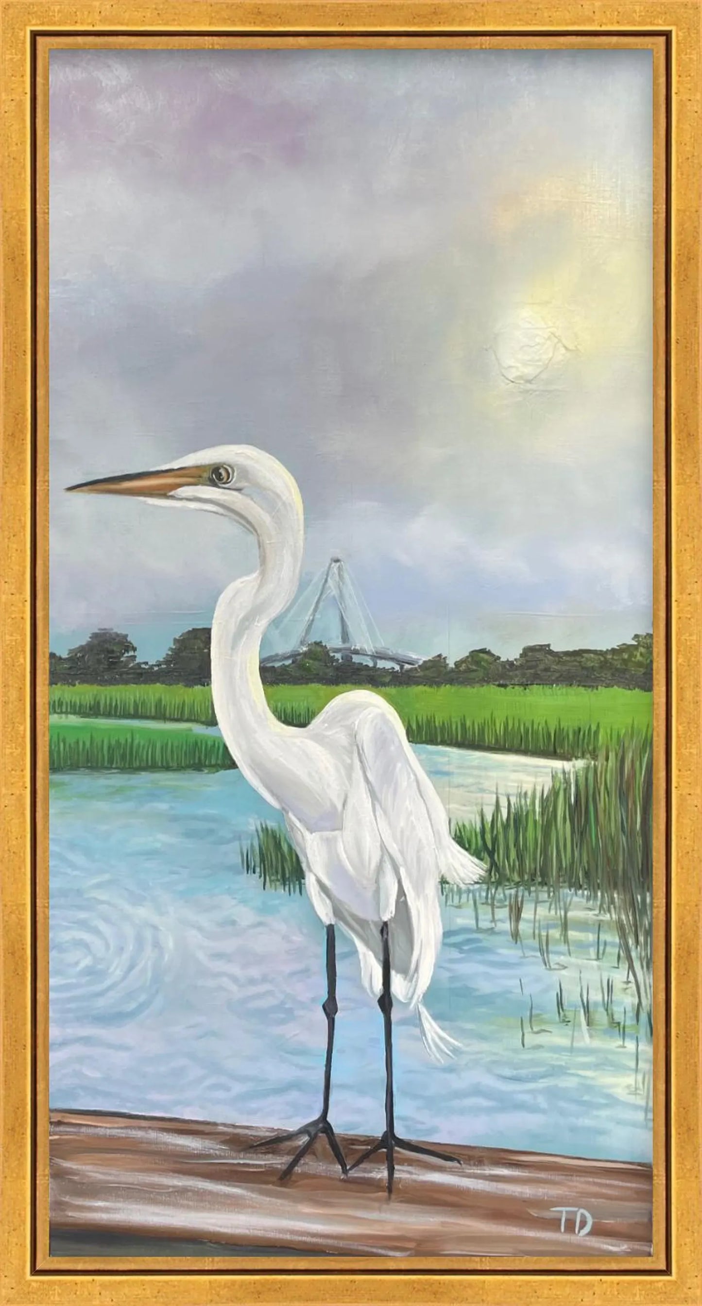 Egret on Shem | Luxury Print